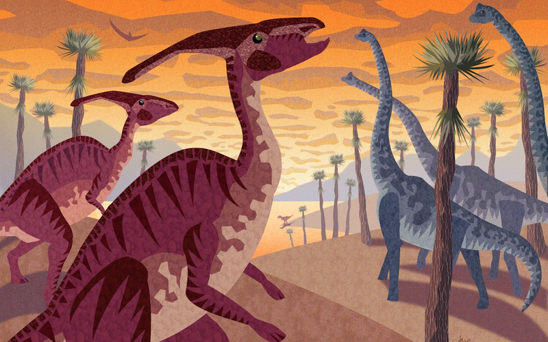 Illustration for article titled These Ferocious Dinosaur Wallpapers Will Rampage on Your Desktop